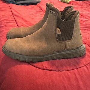 Hey Dude Men's Brown Ankle Boots